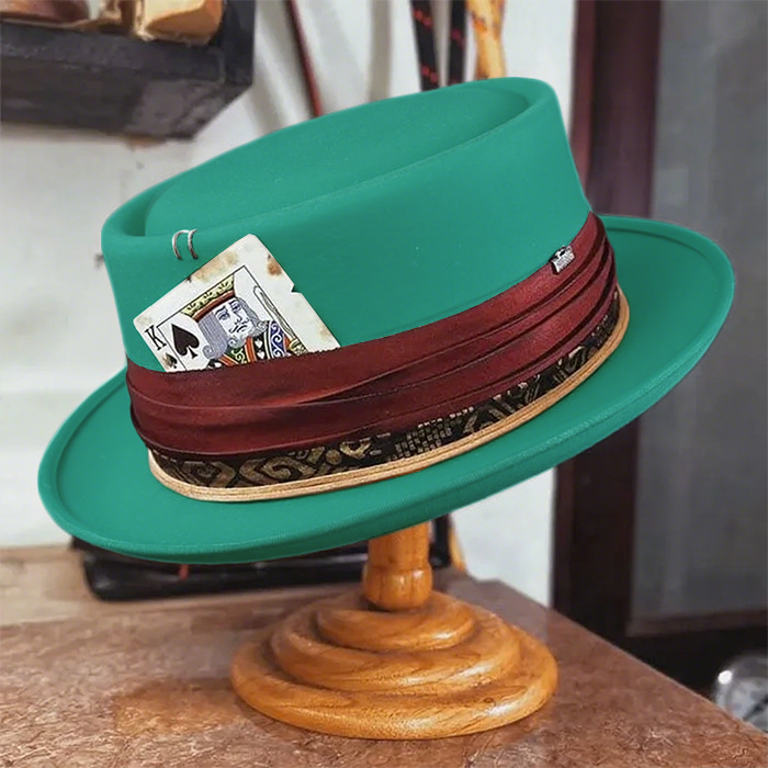 Custom Porkpie-Green