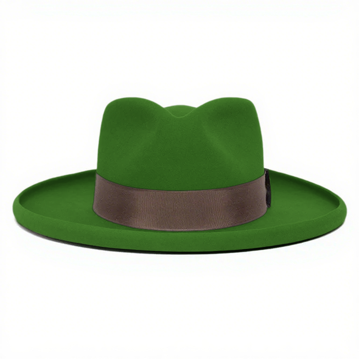 Bernard Fedora-Dark Green