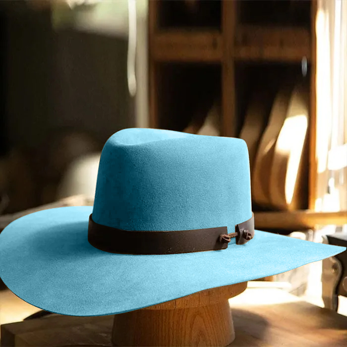 Western Cowboy Hat-Blue