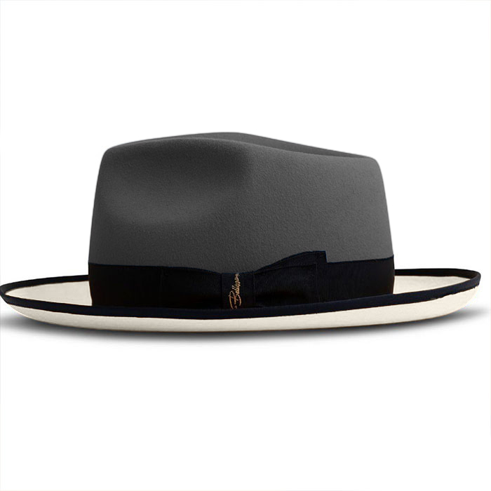 Limited - The Fox Fedora - Grey Ivory