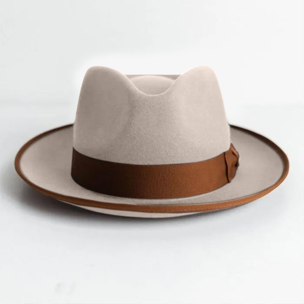 Ranch Old City Fedora Hat-Wheat
