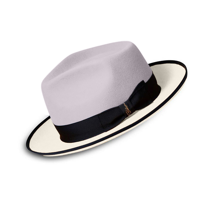 Limited - The Fox Fedora -Purple Ivory