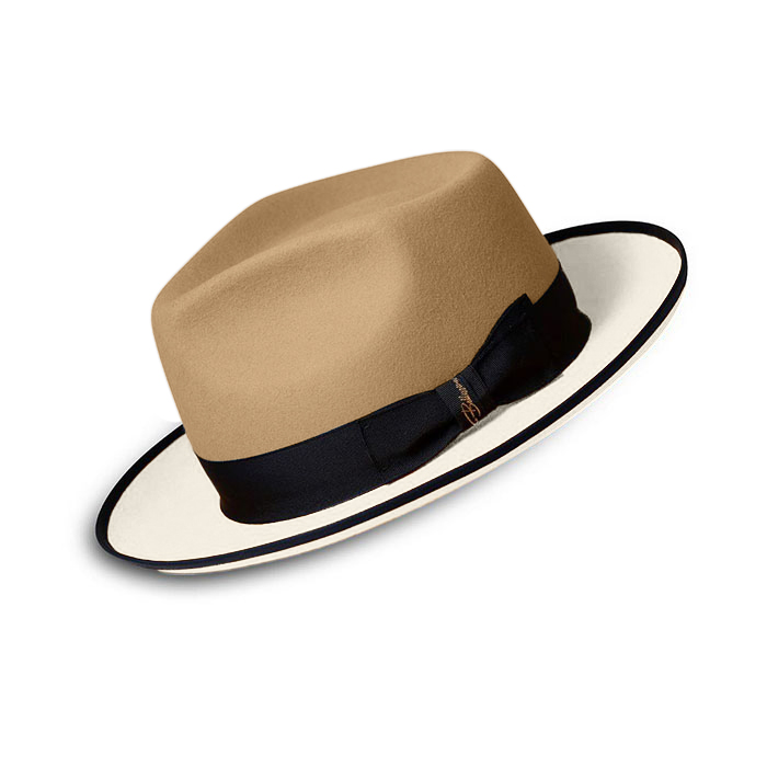 Limited - The Fox Fedora -Wheat Ivory
