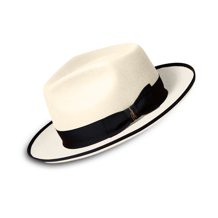 Limited - The Fox Fedora - White Ivory
