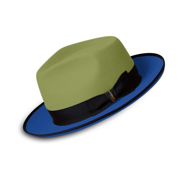 Limited - The Fox Fedora - Light Green Blue