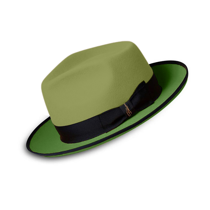 Limited - The Fox Fedora - Dark Green