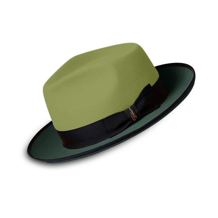 Limited - The Fox Fedora - Dark green