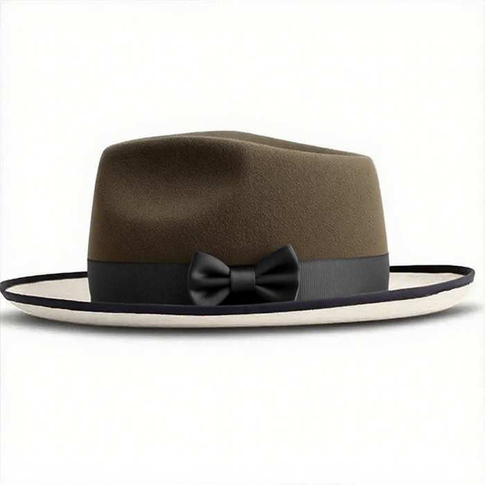 Midnight Classic Vintage Felt Fedora