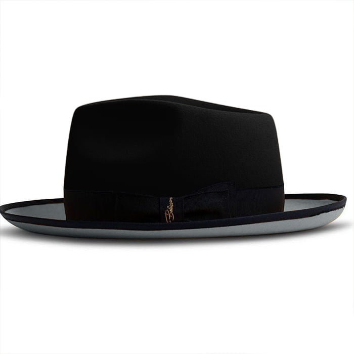 Limited - The Fox Fedora - Black Gray