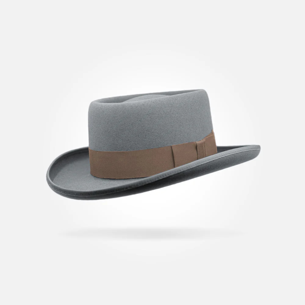 Classic Charm Pork Pie Fur Felt Hat
