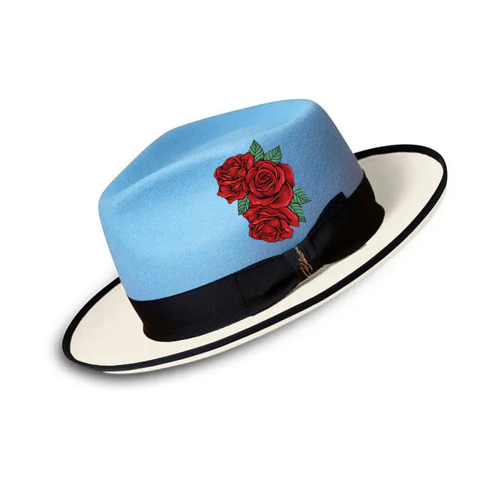 Limited  - The Fox Fedora - Printing “Rose”