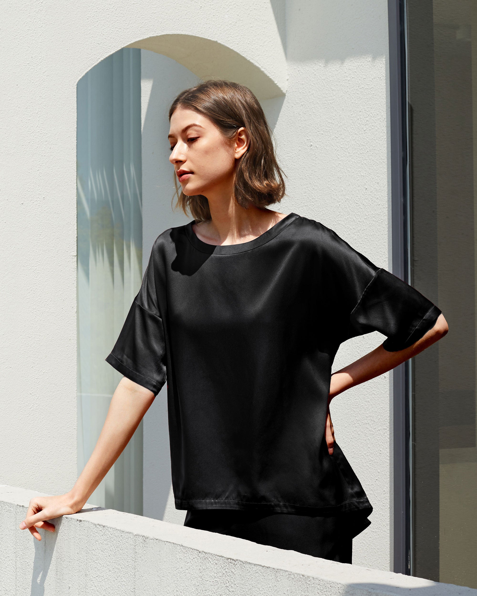 Sunday Morning Luxury Silk Pajamas Set for Women