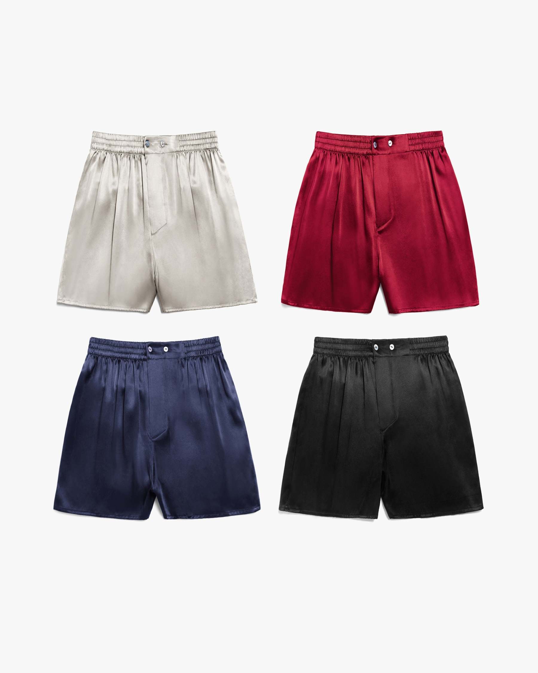 Claret & Navy Blue & Black & Silver Gray