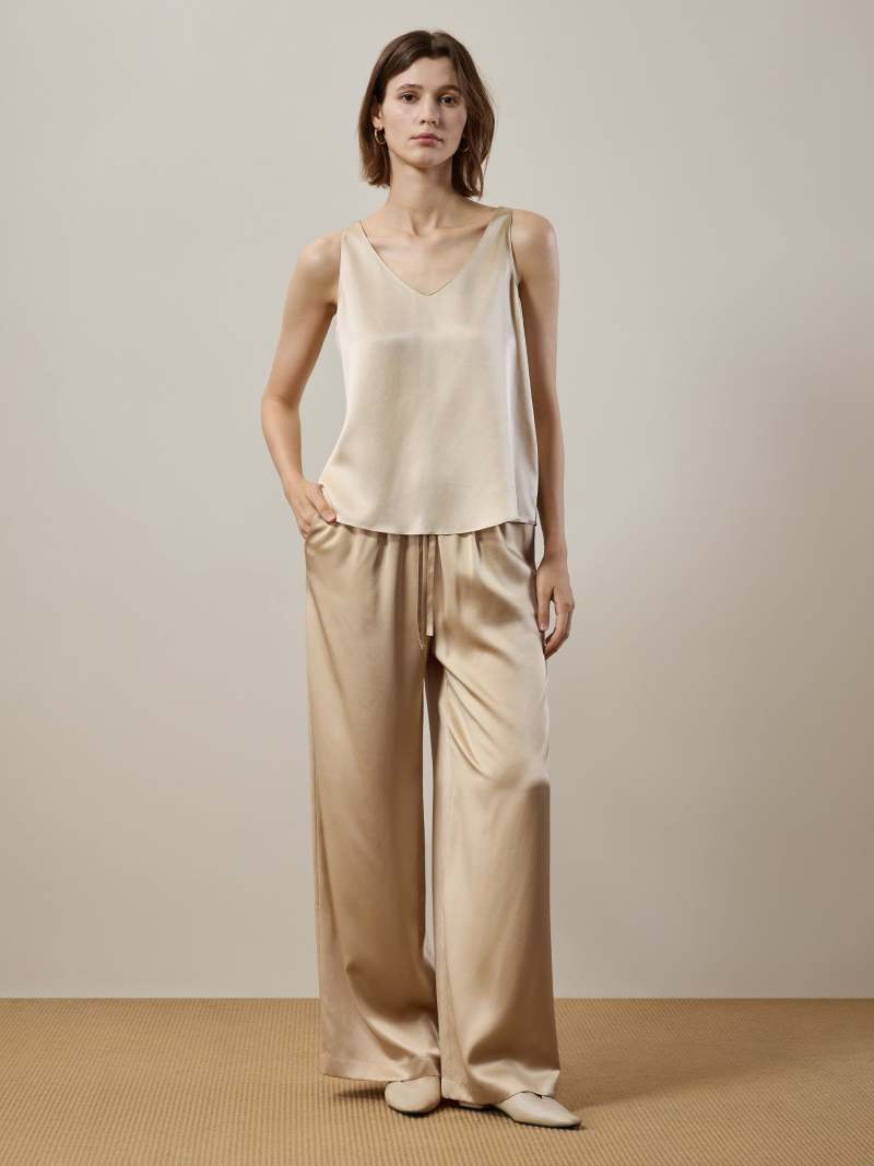 Chic Silk Tank Top – MommeSilk