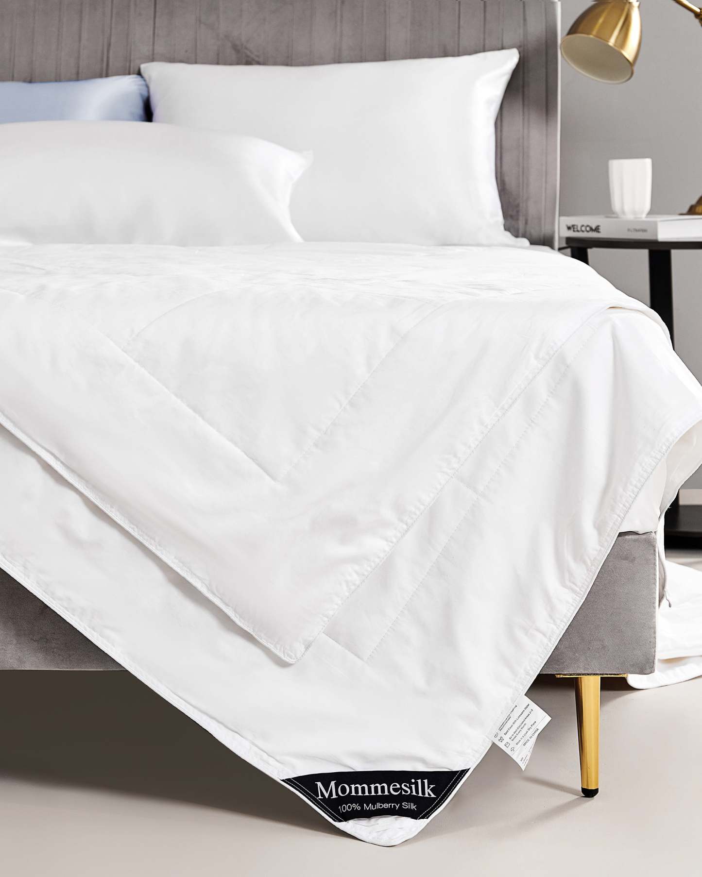 Washable & Breathable Silk Comforter