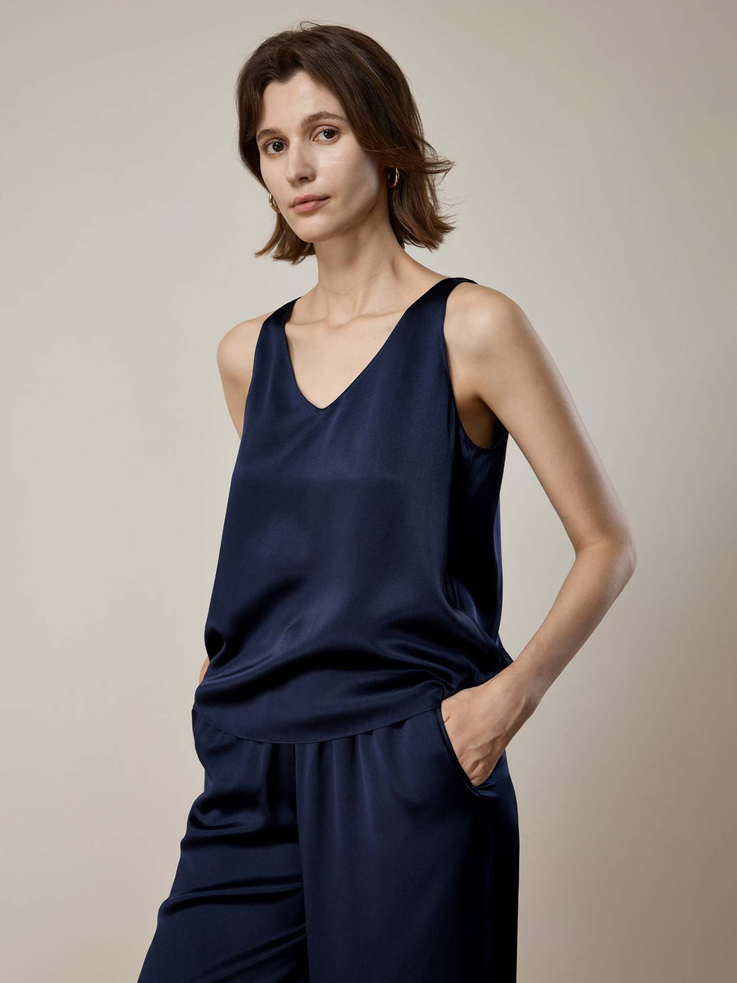 Chic Silk Tank Top – MommeSilk