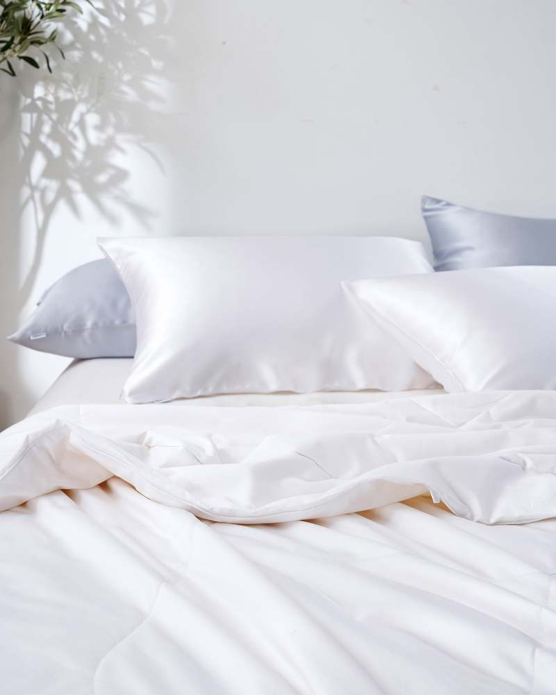 All Season Cotton Covered Silk Comforter