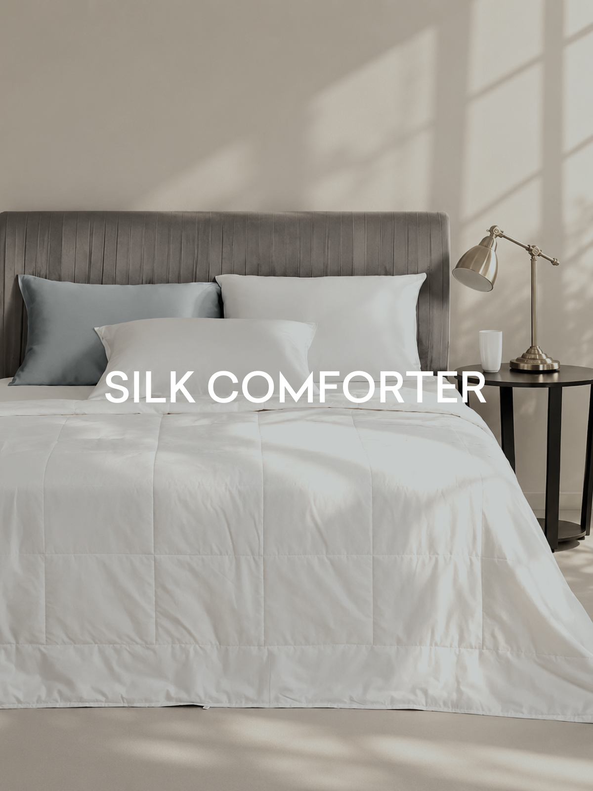 Silk Comforters & Pillows