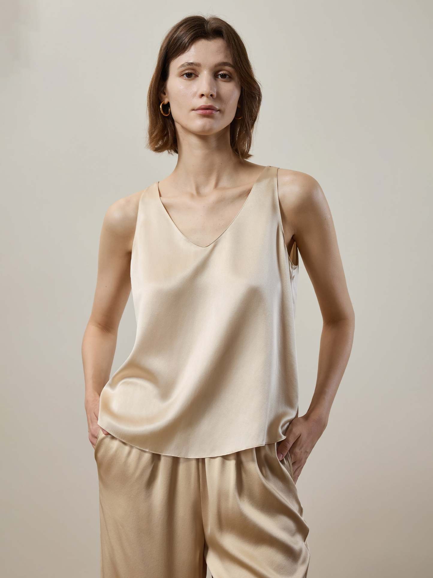 Chic Silk Tank Top – MommeSilk