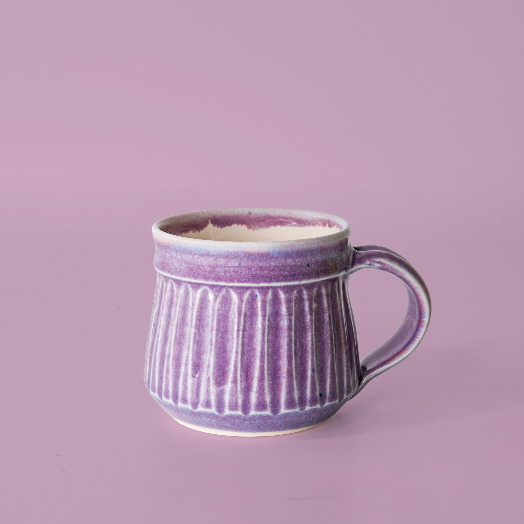 Fluted Artisan Mugs
