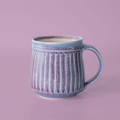 Fluted Artisan Mugs