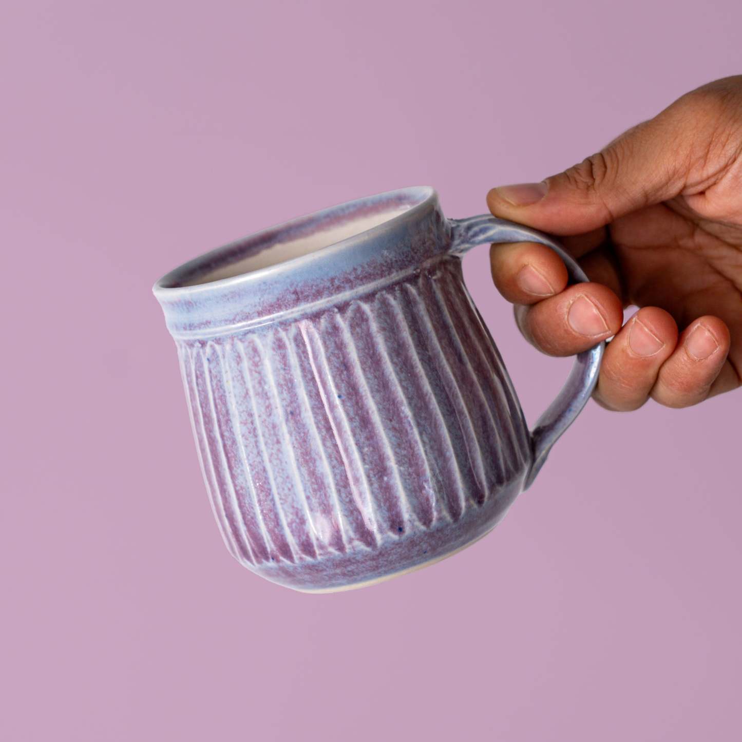Fluted Artisan Mugs