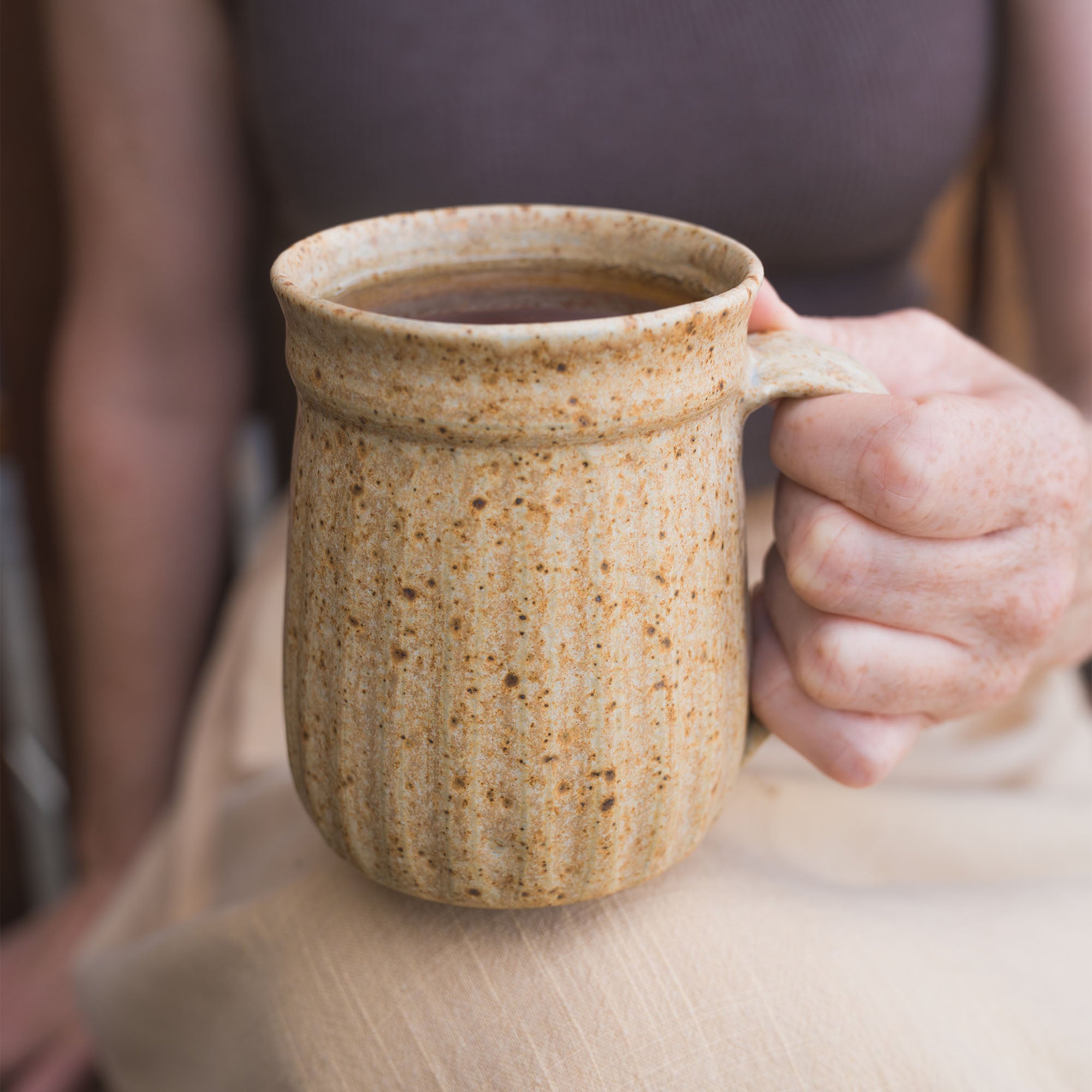 Fluted Artisan Mugs