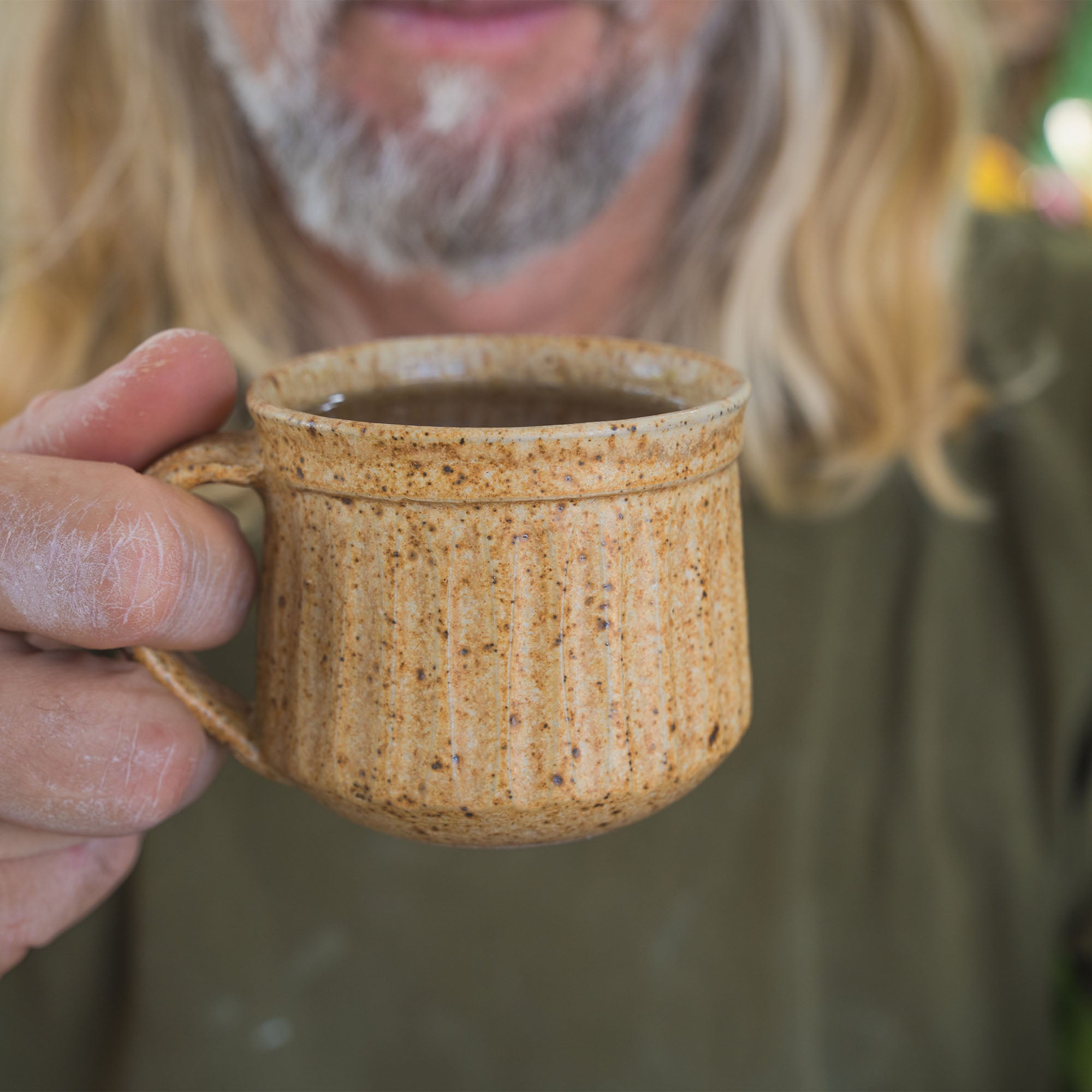 Fluted Artisan Mugs