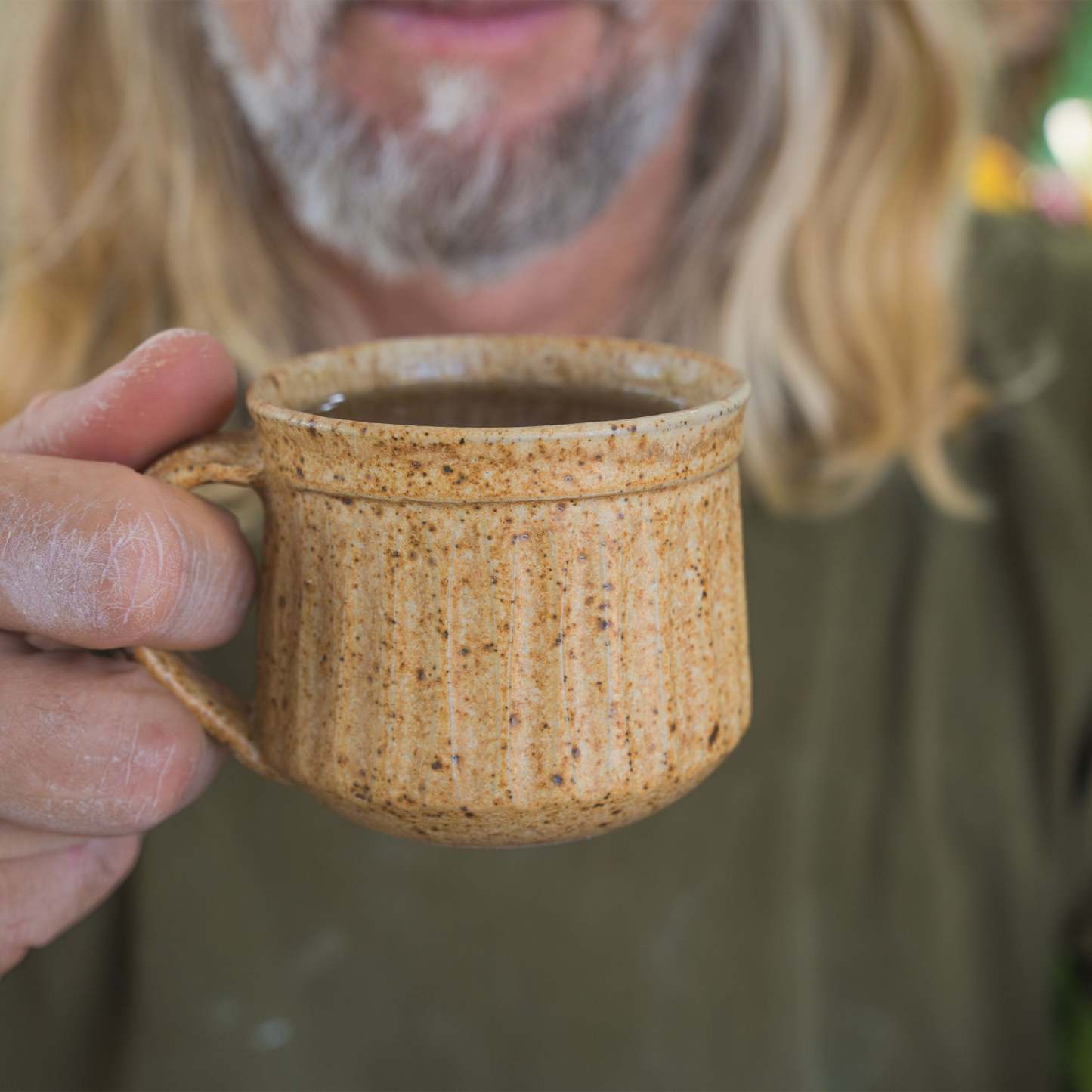Fluted Artisan Mugs
