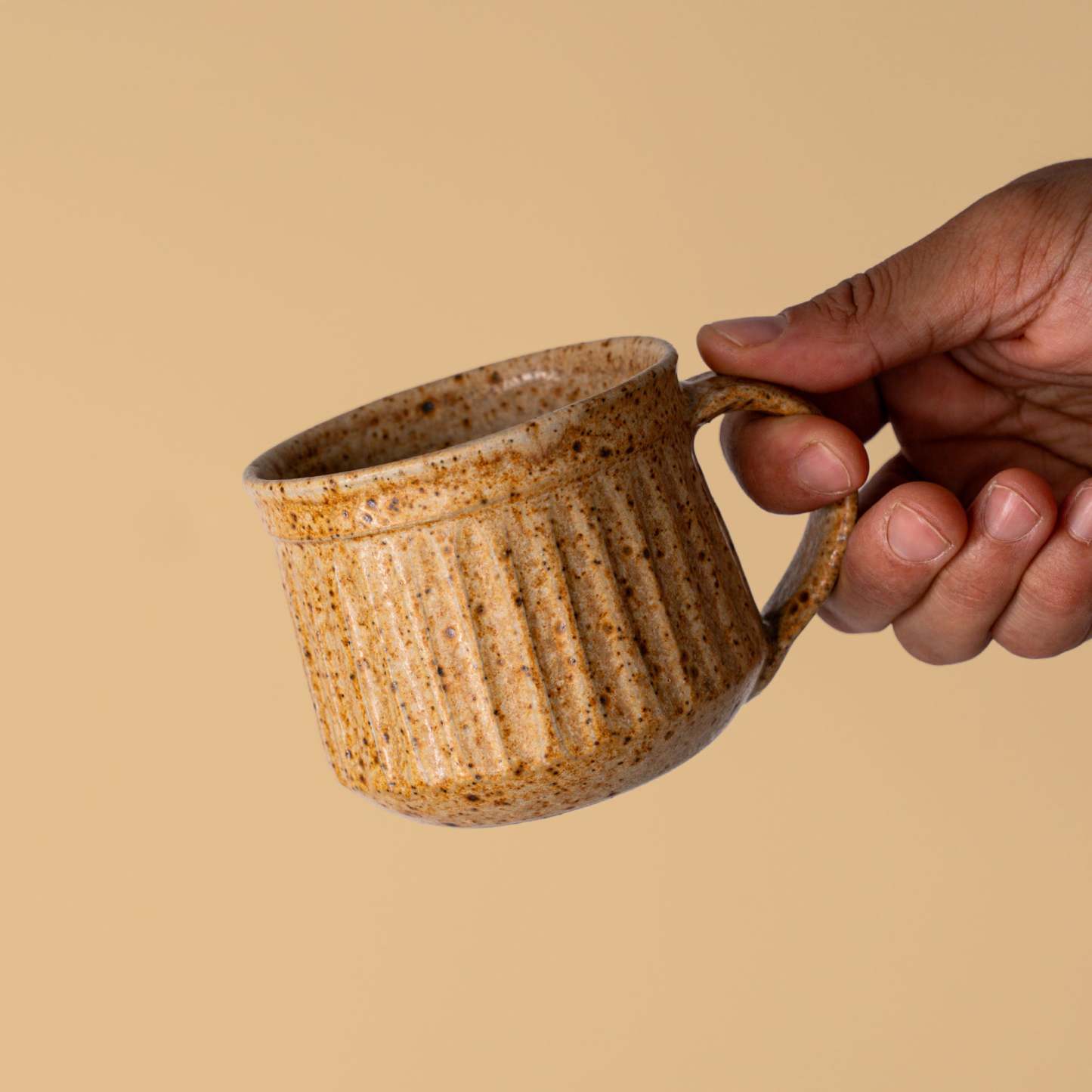 Fluted Artisan Mugs