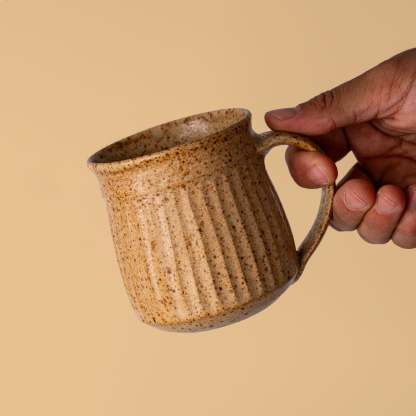 Fluted Artisan Mugs