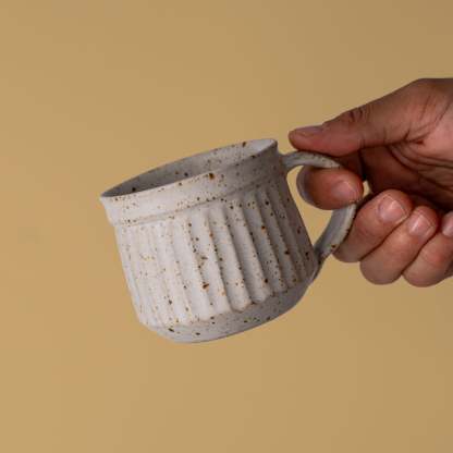 Fluted Artisan Mugs