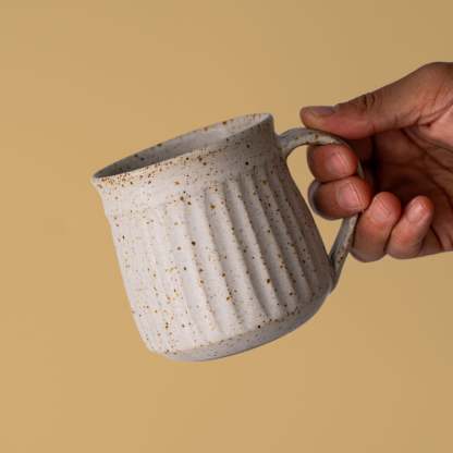 Fluted Artisan Mugs