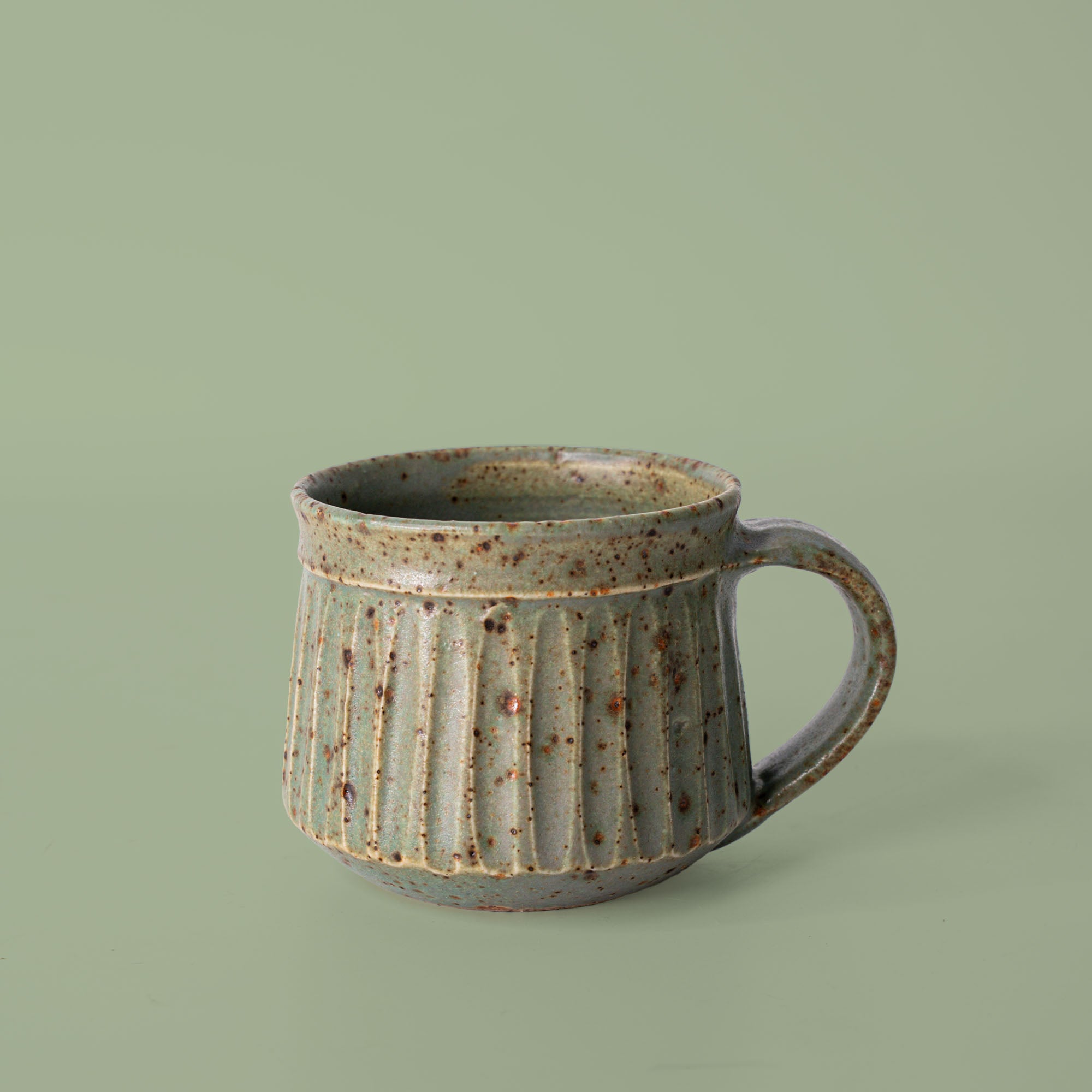 Fluted Artisan Mugs