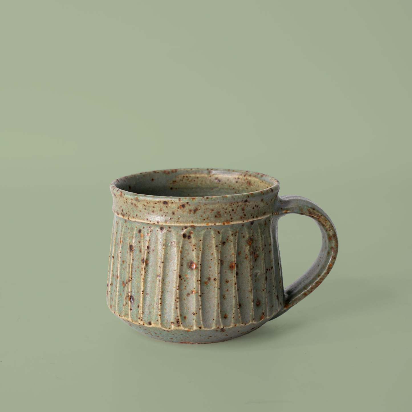 Fluted Artisan Mugs
