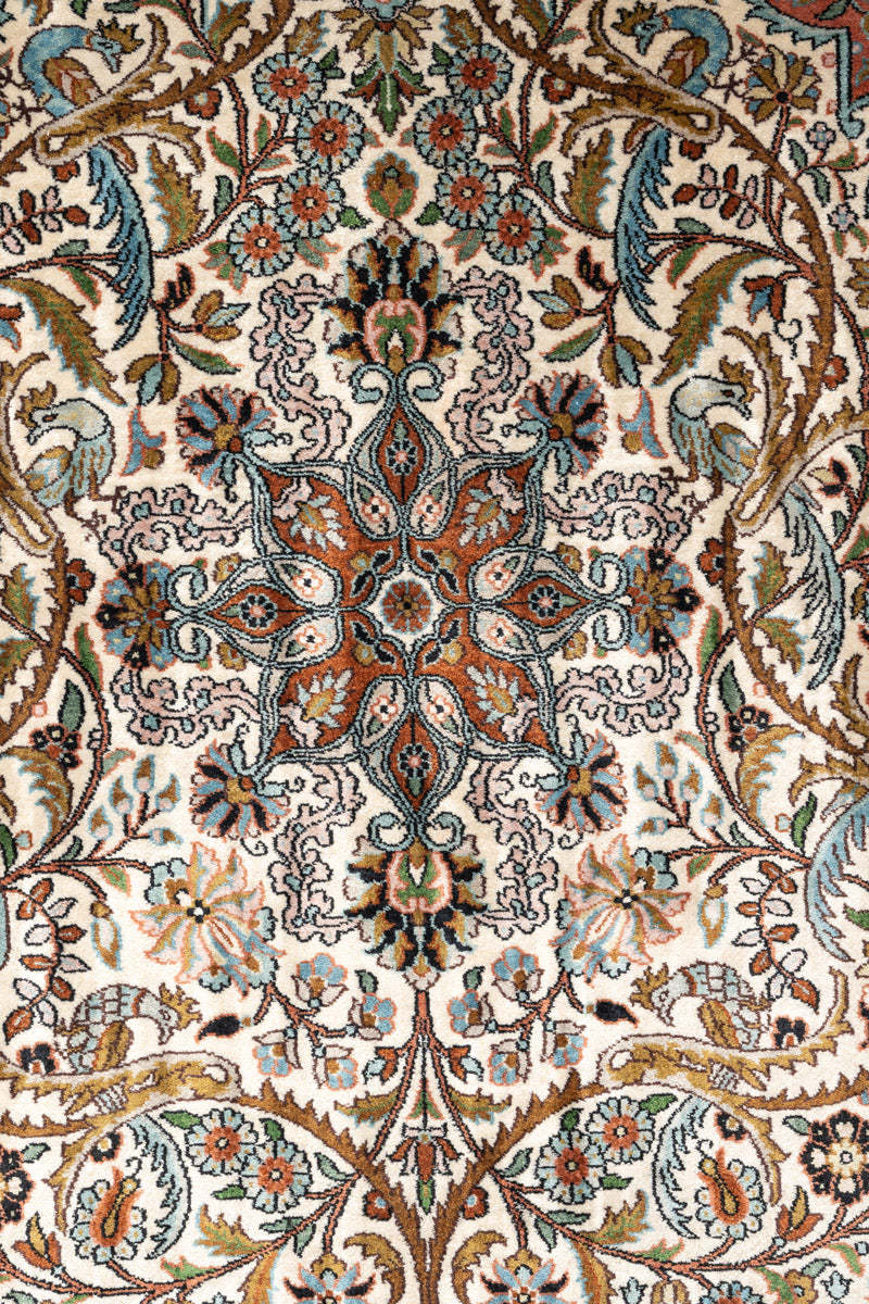 Luxury Kashmir Silk 89x61cm