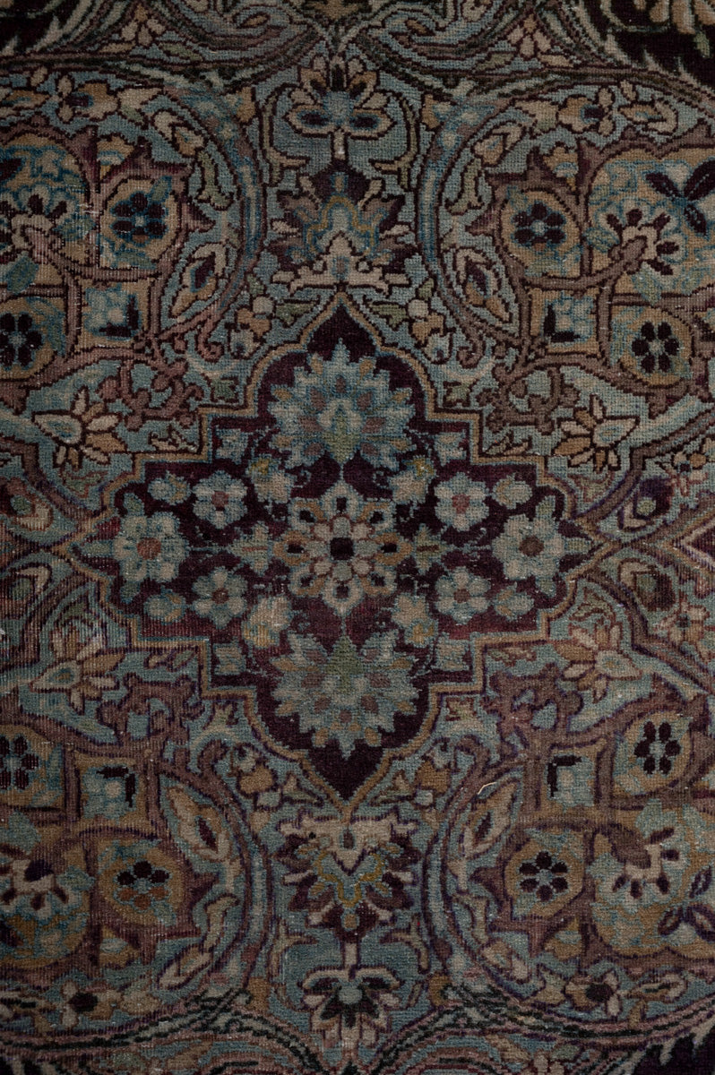Vintage Distressed Yazd 343x263cm
