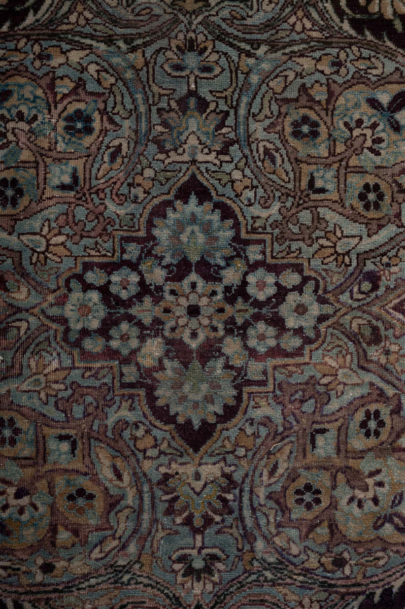 Vintage Distressed Yazd 343x263cm