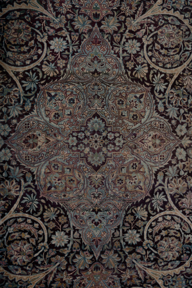 Vintage Distressed Yazd 343x263cm
