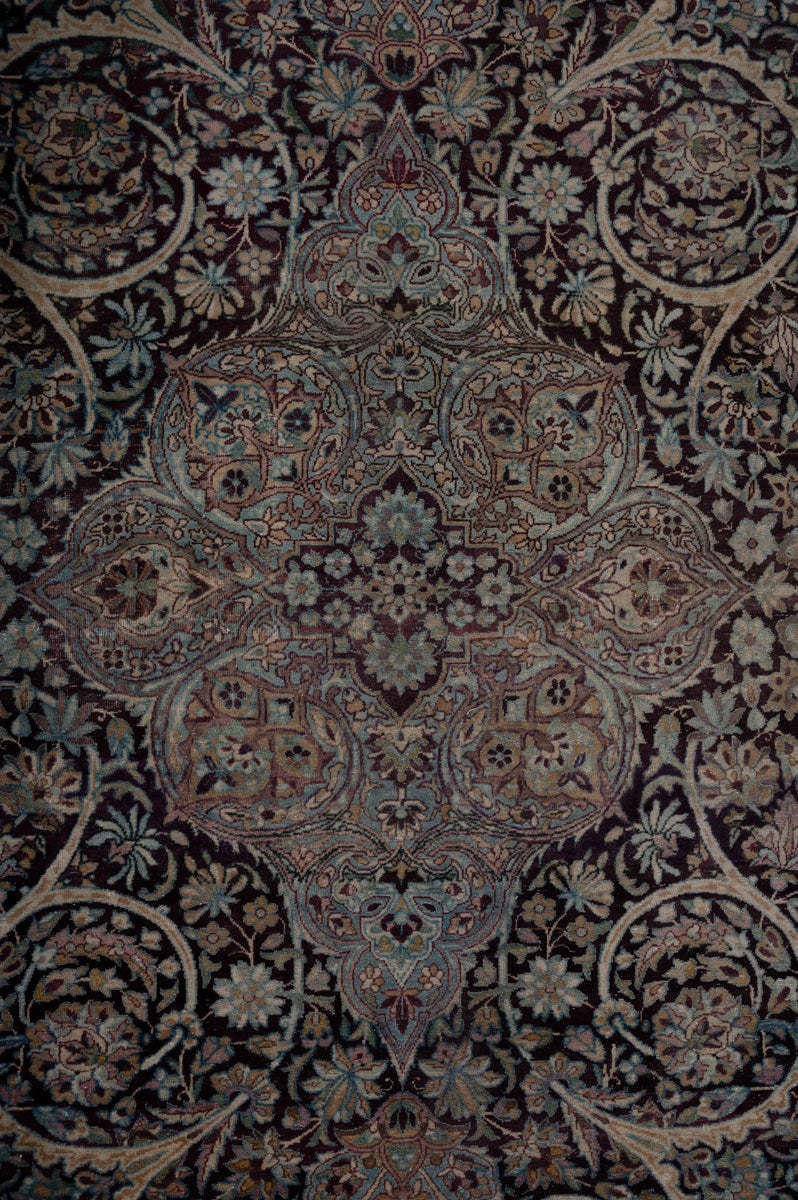 Vintage Distressed Yazd 343x263cm