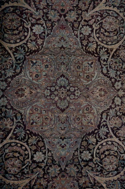 Vintage Distressed Yazd 343x263cm