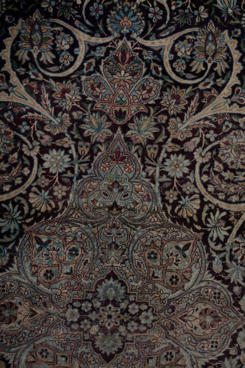 Vintage Distressed Yazd 343x263cm