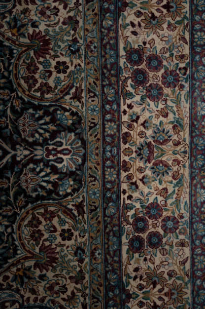 Vintage Distressed Yazd 343x263cm