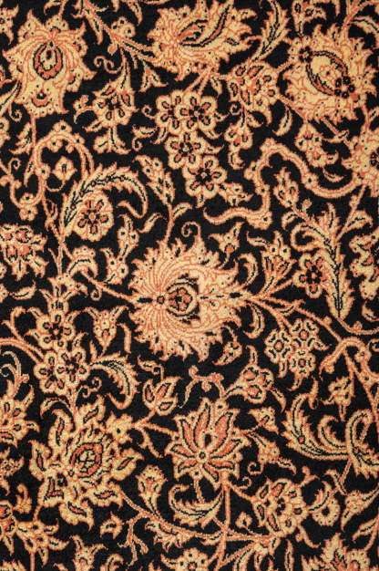 Signed Qum Silk 234x160cm