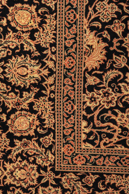 Signed Qum Silk 234x160cm