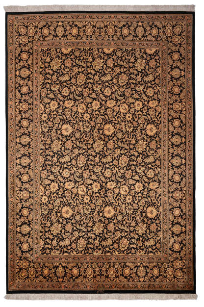 Signed Qum Silk 234x160cm