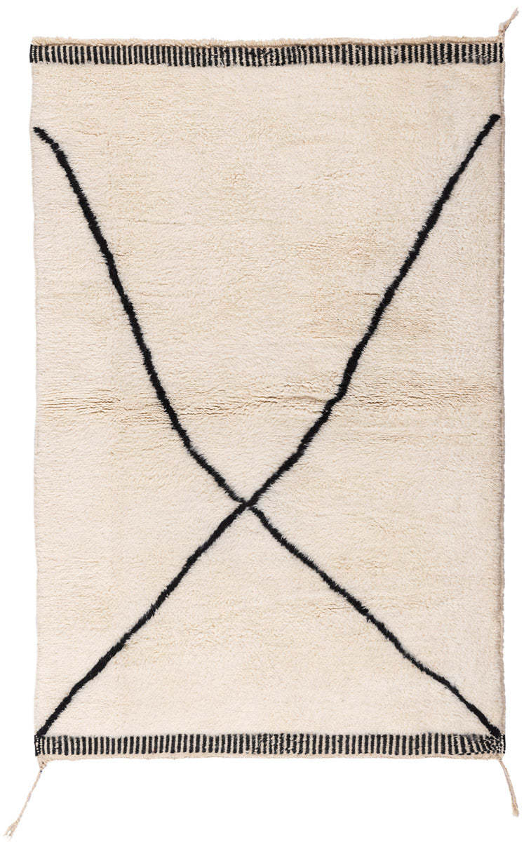 Moroccan Berber Beni Ourain 188x118cm
