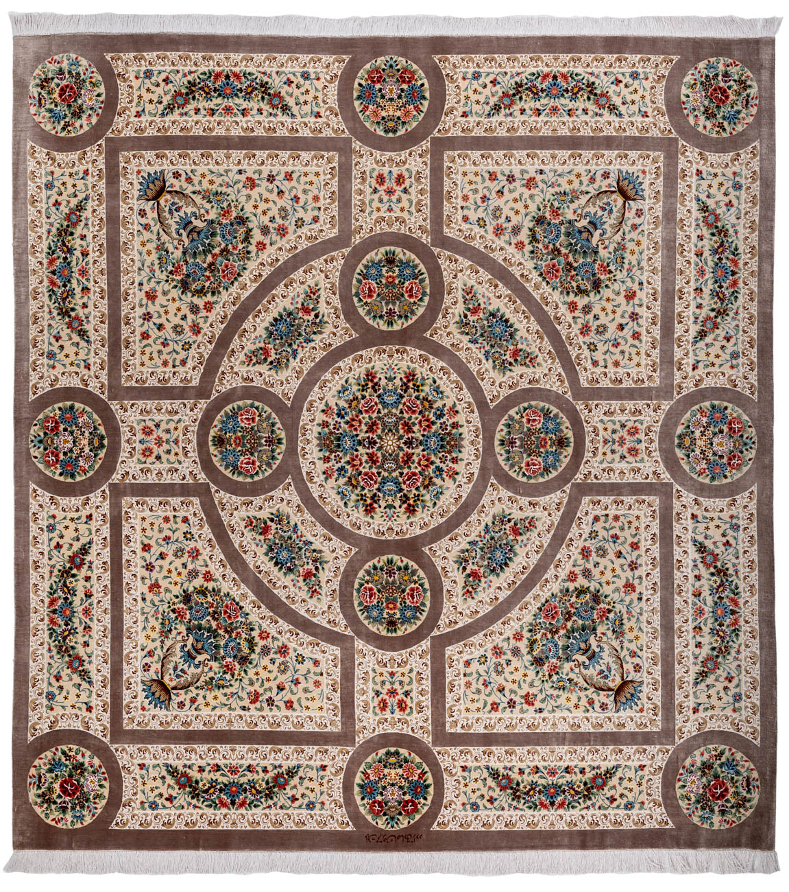 Signed Qum Silk 200x200cm