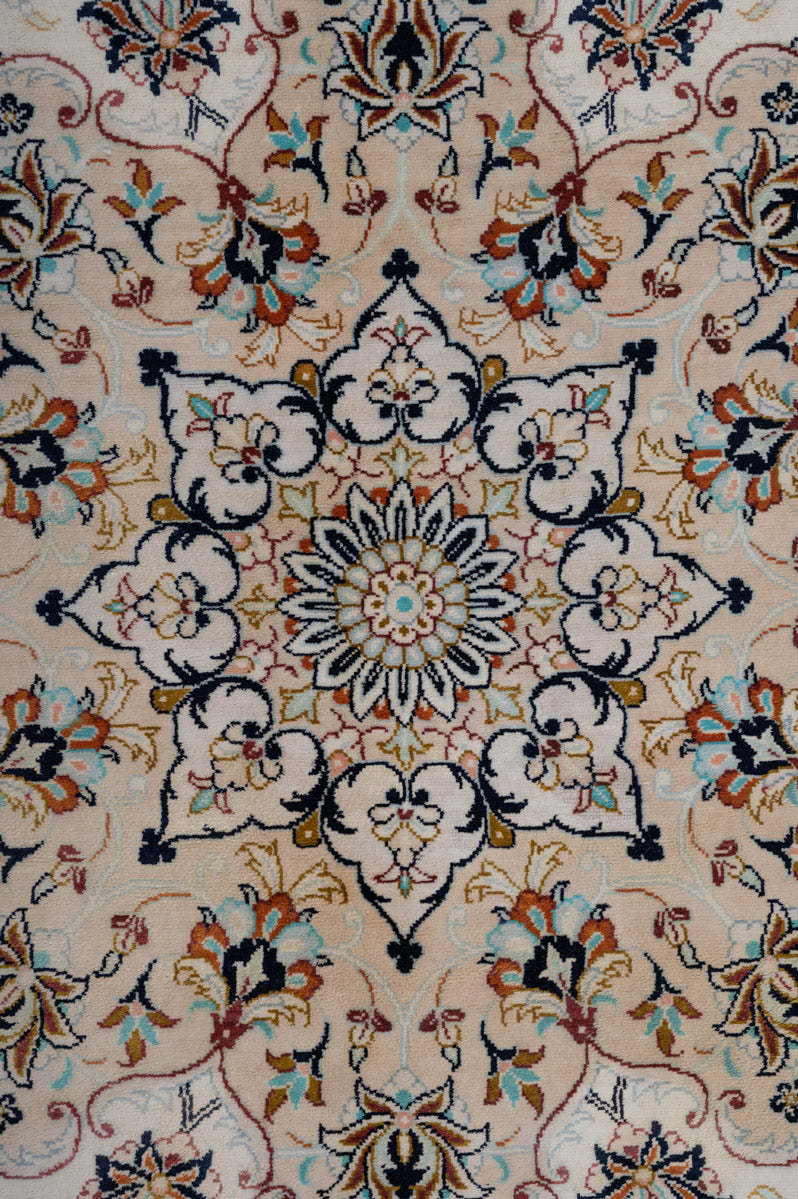Signed Kashan Silk 240x155cm