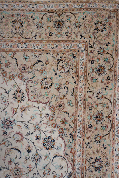 Signed Kashan Silk 240x155cm